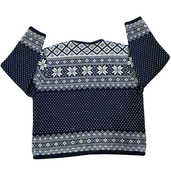 Crystal Kobe vintage womans button-up cardigan sweater size Large petite - Picture 2 of 4